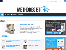 Tablet Screenshot of methodesbtp.com